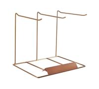 PSDFJAD ZHGUIMING Jewelry Organizer Display Stand Jewelry Organizer Holder for Watch Hairband(3RowGold 26x19x22cm)
