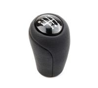 PSDFJAD ZHGUIMING Leather 5/6-Speed Gear Shift Knob for 3 BK BL 5 CR CW 6 II GH CX-7 ER MX-5 NC III 23 MT Leather Shifter Lever Arm Headball(6-Speed)