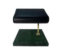 PSDFJAD ZHGUIMING Leather Marble Watch Stand Holder Bracelet Bangles Display Stand Watch Placement Jewelry Rack Hard Display Stand Holder(Green S)