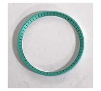 PSDFJAD ZHGUIMING Mod 30.5mm SKX007 Copper Chapter Ring fits SKX007 SKX009 SPRD Watch Case Case NH35 Inner Ring Men's Diving Watch Parts(Cyan)