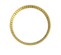 PSDFJAD ZHGUIMING Mod 30.5mm SKX007 Copper Chapter Ring fits SKX007 SKX009 SPRD Watch Case Case NH35 Inner Ring Men's Diving Watch Parts(Yellow)