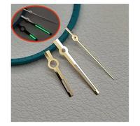 PSDFJAD ZHGUIMING Mod Watch Hands NH35 NH36 BGW9 Ice Blue C3 Super Green Luminous Pointer Fits for NH35 NH36 4R 6R Automatic Movement(C3 Gold)