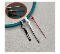 PSDFJAD ZHGUIMING Mod Watch Hands NH35 NH36 BGW9 Ice Blue C3 Super Green Luminous Pointer Fits for NH35 NH36 4R 6R Automatic Movement(BGW9 Red)