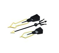 PSDFJAD ZHGUIMING Modification Accessories 3 Pcs Watch Hands for NH35 NH36 Movement Green Luminous Hands Watch Accessories(YBW)