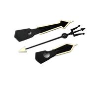 PSDFJAD ZHGUIMING Modification Accessories 3 Pcs Watch Hands for NH35 NH36 Movement Green Luminous Hands Watch Accessories(GB)