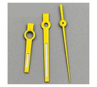 PSDFJAD ZHGUIMING Multicolor Fashion Watch Hands Set Green Luminous Pointers Fit NH35 NH36 Movt Automatic Wristwatch Parts Accessories Replacments(Yellow)