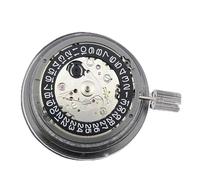 PSDFJAD ZHGUIMING NH 35A Premium Mechanical Movement NH 35 White Black 3-6 o'Clock Datewheel Automatic Self Winding(6 o Clock Black)