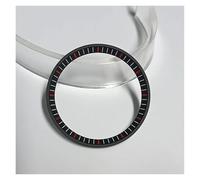 PSDFJAD ZHGUIMING NH35/36 Watch Chapter Ring Fit SRPE Case Replace Hard Plastic Inner Ring,Size 32.3 * 27.5mm(NO.5)