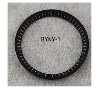 PSDFJAD ZHGUIMING NH35/36Watch Chapter Ring 32.5mm * 27.5mm Fit SRPE Case Replace Hard Plastic Inner Ring, Size 32.5 * 27.5mm Abalone Case(BYNY-1)