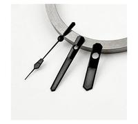PSDFJAD ZHGUIMING NH35 Hand Black Blue Green Orange Red Watches Needles Luminous for NH35/NH36/7S26/7S36/4R35/4R36 Movement Watches Pointers(NO.2 Black)