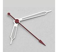 PSDFJAD ZHGUIMING NH35 Hands Silver/Blue Watch Hands Fit NH35 NH36 PT5000 ETA2836 2824 DG2813 3804 Miyota8215 8205 821A Movement Watch Accessories(Silver-Red 2)