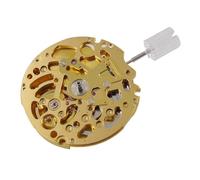 PSDFJAD ZHGUIMING NH71 NH71A Golden Skeleton Mechanical Automatic Watch Japan Movement Parts 24 Jewels High Accuracy Replacement