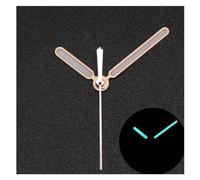 PSDFJAD ZHGUIMING Polished Silver Colored Hands 12 * 12 * 8mm with BGW9 C3 Green Bright Luminescence for Nh35 Nh36 Caliber Watches Mods(37 EU)
