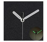 PSDFJAD ZHGUIMING Polished Silver Colored Hands 12 * 12 * 8mm with BGW9 C3 Green Bright Luminescence for Nh35 Nh36 Caliber Watches Mods(1)