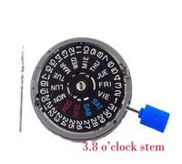 PSDFJAD ZHGUIMING Replacement 24 Mechanical Automatic NH34 NH35 NH35A NH36 NH34 GMT Watch Movement White Black(Grau)