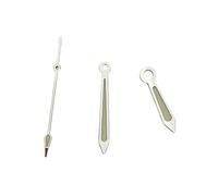 PSDFJAD ZHGUIMING Silvery Hands Green Luminous Watch Hands fit NH35 NH36 ETA2836 2824 8215 8205 821A DG2813 3804 PT5000 Movement(R2 fit ETA2824 2836)