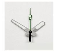 PSDFJAD ZHGUIMING SKX007 Hands Rose Gold Silver Gold Watches Needles Luminous Watches Pointers Fit for NH35 NH36 4R36 7S36 7002 7009 Movement(Silver Green B)