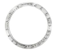 PSDFJAD ZHGUIMING Slanted Aluminium Material Multicolor Bezel Insert 38 * 30.5mm for Men Watch Case Replacement Parts Watch Bezel Accessories(Al-018)