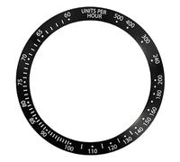 PSDFJAD ZHGUIMING Slanted Aluminium Material Multicolor Bezel Insert 38 * 30.5mm for Men Watch Case Replacement Parts Watch Bezel Accessories(Al-017)