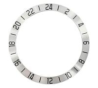 PSDFJAD ZHGUIMING Slanted Aluminium Material Multicolor Bezel Insert 38 * 30.5mm for Men Watch Case Replacement Parts Watch Bezel Accessories(Al-020)