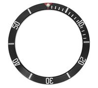 PSDFJAD ZHGUIMING Slanted Aluminium Material Multicolor Bezel Insert 38 * 30.5mm for Men Watch Case Replacement Parts Watch Bezel Accessories(Al-01)
