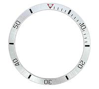 PSDFJAD ZHGUIMING Slanted Aluminium Material Multicolor Bezel Insert 38 * 30.5mm for Men Watch Case Replacement Parts Watch Bezel Accessories(Al-011)