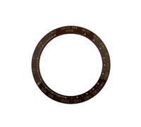 PSDFJAD ZHGUIMING Sloped Ceramic Bezel Insert 38.5 * 30.5mm for Watch Parts (No Luminous(4)