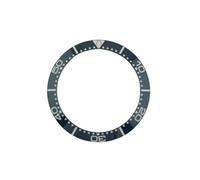 PSDFJAD ZHGUIMING Sloping Ceramic Bezel Insert 40.7mm*33.0mm Watch Replacement Watch Parts(38 EU)