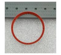 PSDFJAD ZHGUIMING Suitable for The Watch Case SKX007/62MAS/Titanium General/Tuna Can Inner Shadow Ring Modification(Orange)