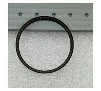 PSDFJAD ZHGUIMING Suitable for The Watch Case SKX007/62MAS/Titanium General/Tuna Can Inner Shadow Ring Modification(Black)