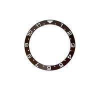 PSDFJAD ZHGUIMING Tilt 38mm * 30.8mm Ceramic Bezel GMT and Diving Watch Inserts Suitable for 40mm Men's Watch Replacement Watch(BTC38-166)