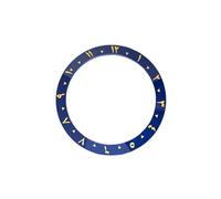 PSDFJAD ZHGUIMING Tilt 38mm * 30.8mm Ceramic Bezel GMT and Diving Watch Inserts Suitable for 40mm Men's Watch Replacement Watch(BTC38-179)