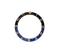 PSDFJAD ZHGUIMING Tilt 38mm * 30.8mm Ceramic Bezel GMT and Diving Watch Inserts Suitable for 40mm Men's Watch Replacement Watch(BTC38-173)