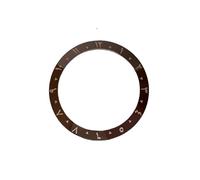 PSDFJAD ZHGUIMING Tilt 38mm * 30.8mm Ceramic Bezel GMT and Diving Watch Inserts Suitable for 40mm Men's Watch Replacement Watch(BTC38-188)
