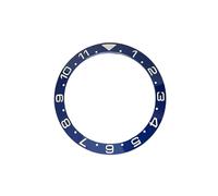 PSDFJAD ZHGUIMING Tilt 38mm * 30.8mm Ceramic Bezel GMT and Diving Watch Inserts Suitable for 40mm Men's Watch Replacement Watch(BTC38-163)