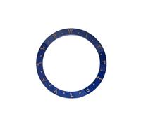 PSDFJAD ZHGUIMING Tilt 38mm * 30.8mm Ceramic Bezel GMT and Diving Watch Inserts Suitable for 40mm Men's Watch Replacement Watch(BTC38-180)