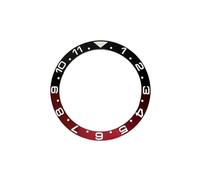 PSDFJAD ZHGUIMING Tilt 38mm * 30.8mm Ceramic Bezel GMT and Diving Watch Inserts Suitable for 40mm Men's Watch Replacement Watch(BTC38-176)