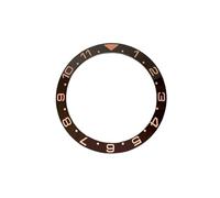 PSDFJAD ZHGUIMING Tilt 38mm * 30.8mm Ceramic Bezel GMT and Diving Watch Inserts Suitable for 40mm Men's Watch Replacement Watch(BTC38-168)
