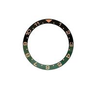 PSDFJAD ZHGUIMING Tilt 38mm * 30.8mm Ceramic Bezel GMT and Diving Watch Inserts Suitable for 40mm Men's Watch Replacement Watch(BTC38-171)