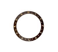 PSDFJAD ZHGUIMING Tilt 38mm * 30.8mm Ceramic Bezel GMT and Diving Watch Inserts Suitable for 40mm Men's Watch Replacement Watch(BTC38-187)