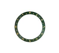 PSDFJAD ZHGUIMING Tilt 38mm * 30.8mm Ceramic Bezel GMT and Diving Watch Inserts Suitable for 40mm Men's Watch Replacement Watch(BTC38-177)
