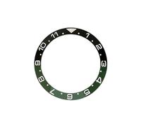 PSDFJAD ZHGUIMING Tilt 38mm * 30.8mm Ceramic Bezel GMT and Diving Watch Inserts Suitable for 40mm Men's Watch Replacement Watch(BTC38-169)