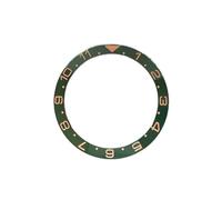 PSDFJAD ZHGUIMING Tilt 38mm * 30.8mm Ceramic Bezel GMT and Diving Watch Inserts Suitable for 40mm Men's Watch Replacement Watch(BTC38-161)