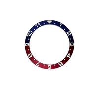 PSDFJAD ZHGUIMING Tilt 38mm * 30.8mm Ceramic Bezel GMT and Diving Watch Inserts Suitable for 40mm Men's Watch Replacement Watch(BTC38-175)