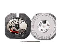 PSDFJAD ZHGUIMING VJ42 Movement Ultra-Thin Quartz Movement for Three-Handed Calendar Gift Watches White Background Black Characters Date at 3/6(White at 3)