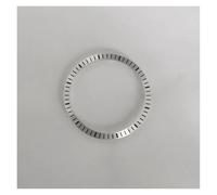 PSDFJAD ZHGUIMING Watch Accessories Diameter 28.5MM Inner Diameter 24.5MM Chapter Ring Dial Inner Shadow Plate Suitable for NH70 Movement(Silver)