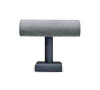 PSDFJAD ZHGUIMING Watch Display Stand Leather Bracelet Display Holder with Microfiber Jewelry Organizer Rack T Shape Watch Rack Storage(PU05102)