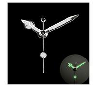 PSDFJAD ZHGUIMING Watch Hands 12.5 * 12 * 8 Polished Silver Gold C3 Bgw9 Green Blue Bright Luminous for Nh35 Nh36 Movement Mod(1)