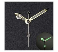 PSDFJAD ZHGUIMING Watch Hands 12.5 * 12 * 8 Polished Silver Gold C3 Bgw9 Green Blue Bright Luminous for Nh35 Nh36 Movement Mod(3)