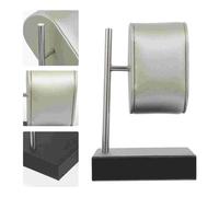 PSDFJAD ZHGUIMING Watch Holder Base Display Rack Holders Shelves Storage Bracelets Microfiber Ring Stands Racks Man(Grau)